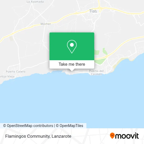 Flamingos Community map