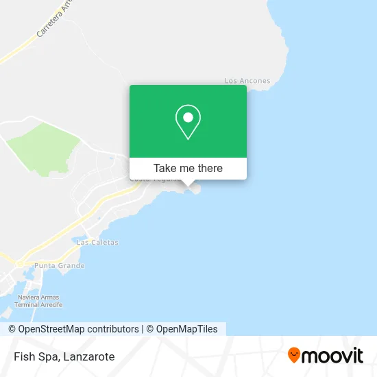 Fish Spa map