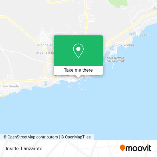 Inside map