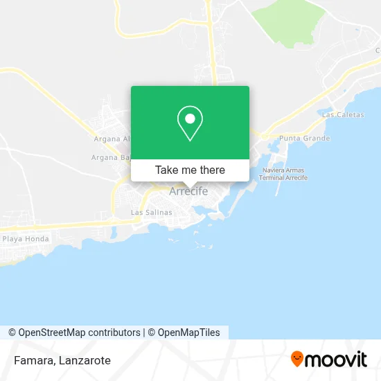 Famara map