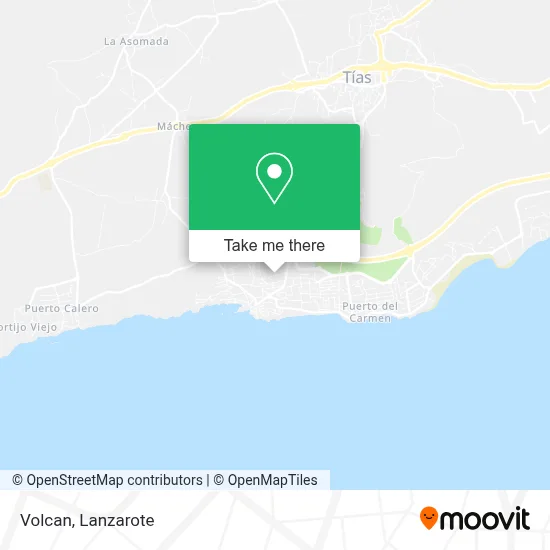 Volcan map