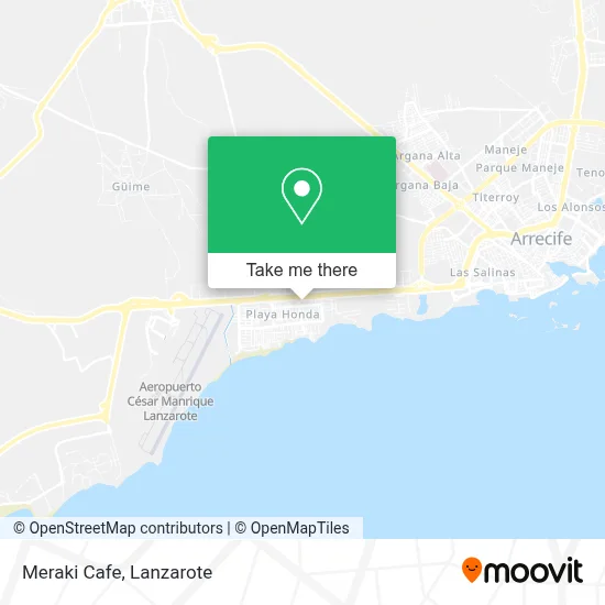 Meraki Cafe map