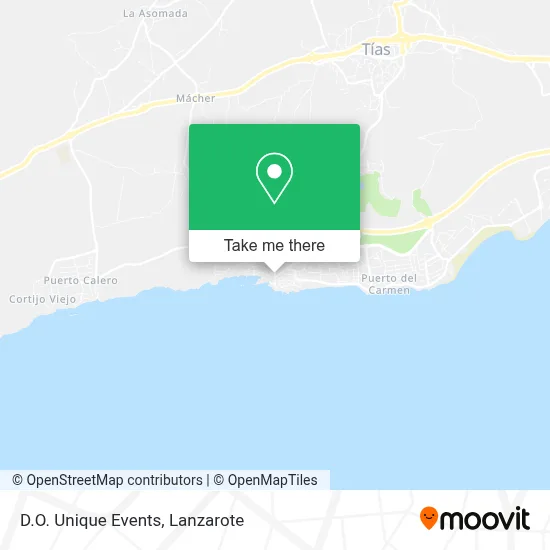 D.O. Unique Events map