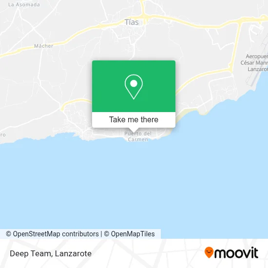 Deep Team map
