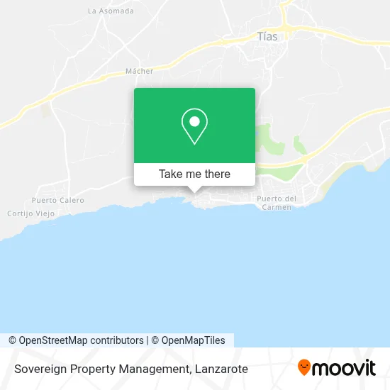 Sovereign Property Management map