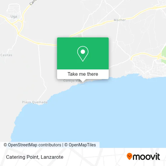 Catering Point map