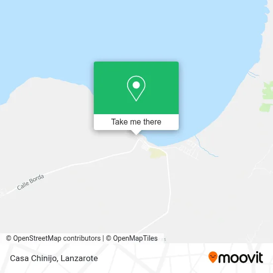 Casa Chinijo map