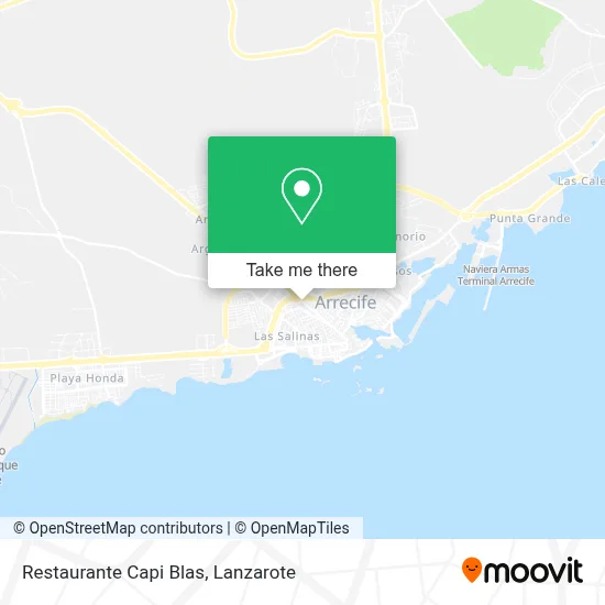Restaurante Capi Blas map