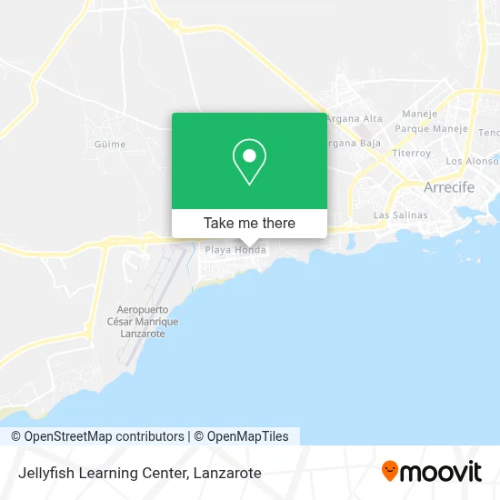Jellyfish Learning Center map