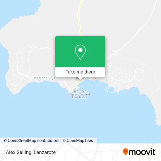 Alex Sailing map