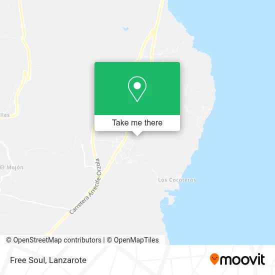 Alma Libre map