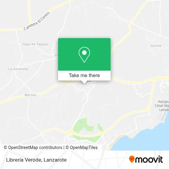 Librería Verode map