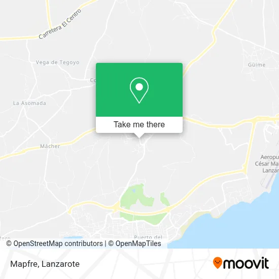 Mapfre map