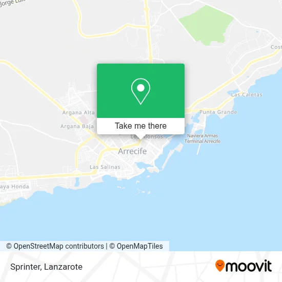 Sprinter map