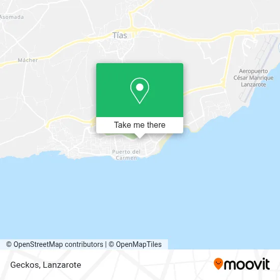 Geckos map