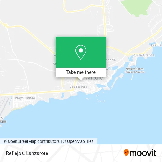Reflejos map