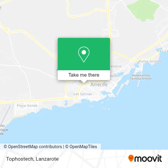 Tophostech map