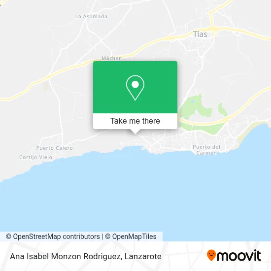 Ana Isabel Monzon Rodriguez map