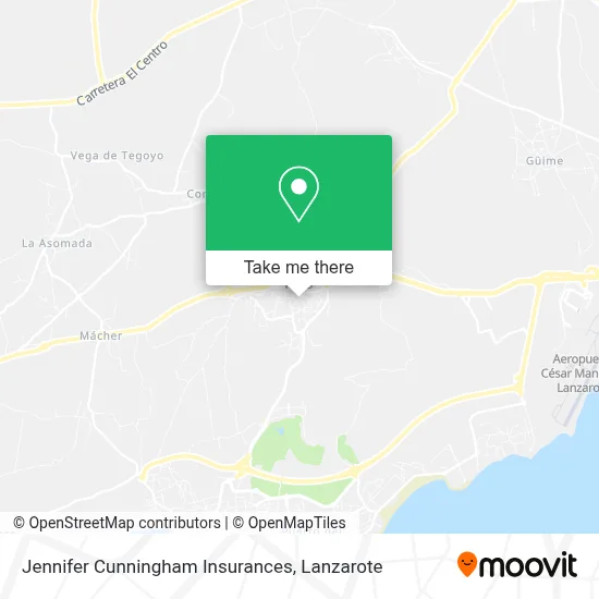 Jennifer Cunningham Insurances map