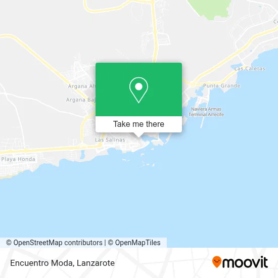 Encuentro Moda map