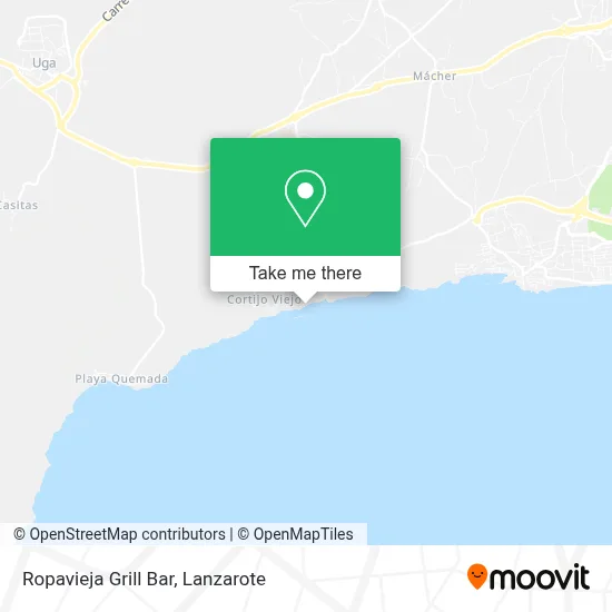 Ropavieja Grill Bar map