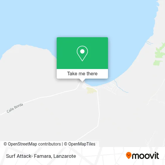 Surf Attack- Famara map