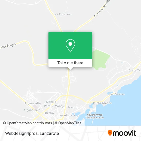 Webdesign4pros map