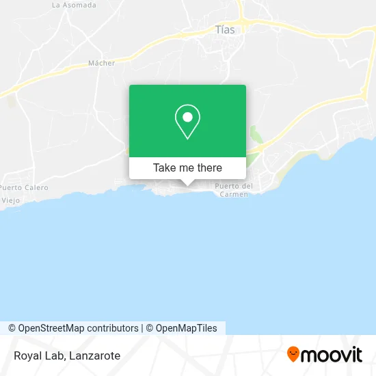 Royal Lab map