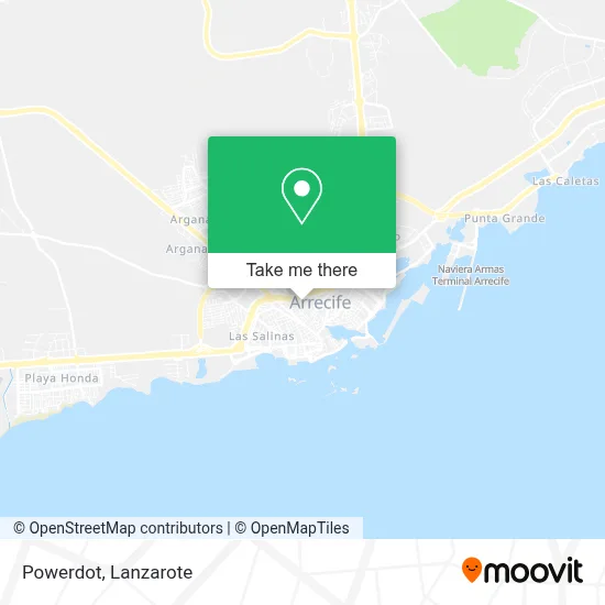 Powerdot map