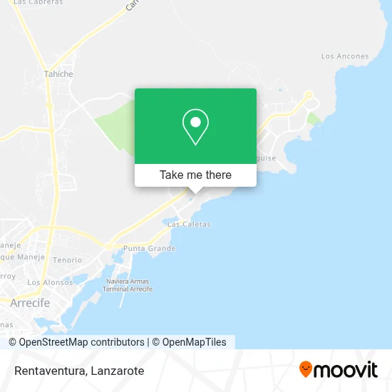 Rentaventura map
