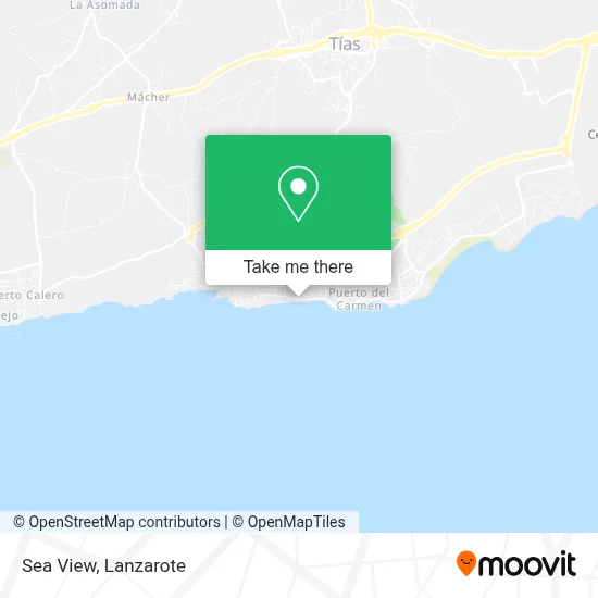 Sea View map