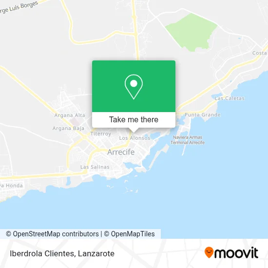 Iberdrola Clientes map