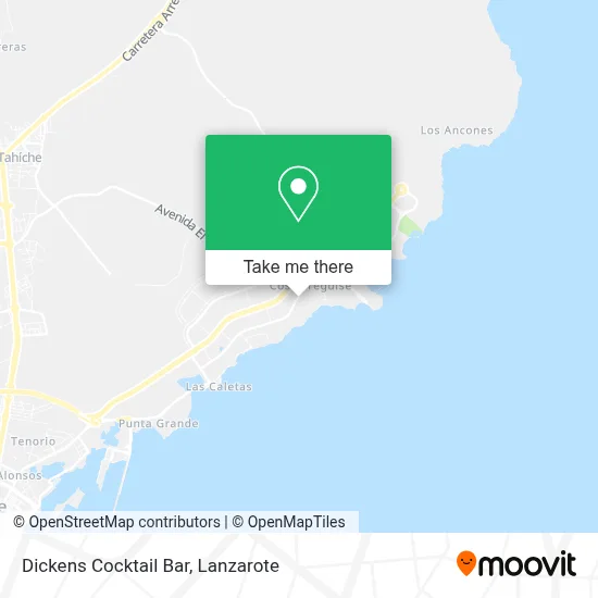 Dickens Cocktail Bar map