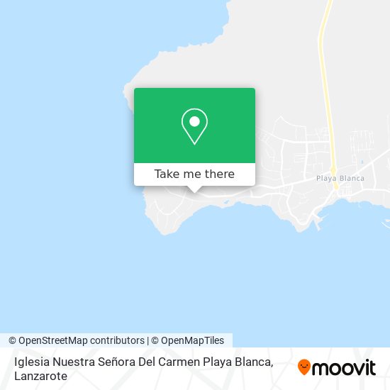 mapa Iglesia Nuestra Señora Del Carmen Playa Blanca