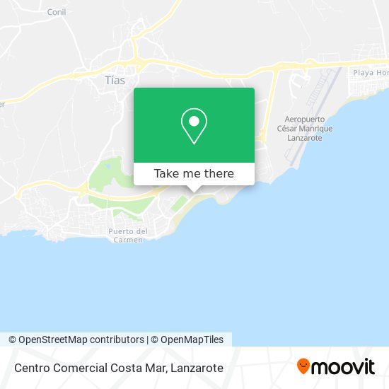 Centro Comercial Costa Mar map