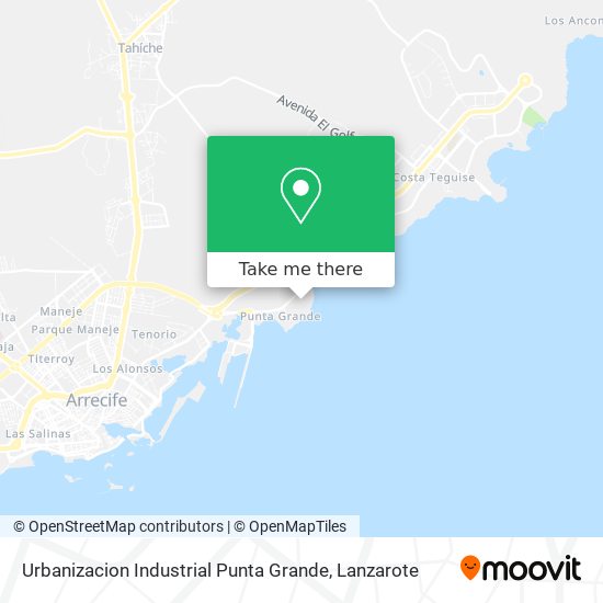 Urbanizacion Industrial Punta Grande map