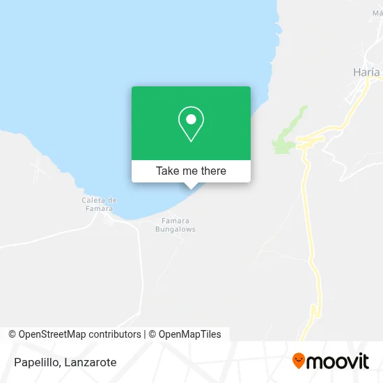 Papelillo map