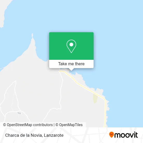 Charca de la Novia map