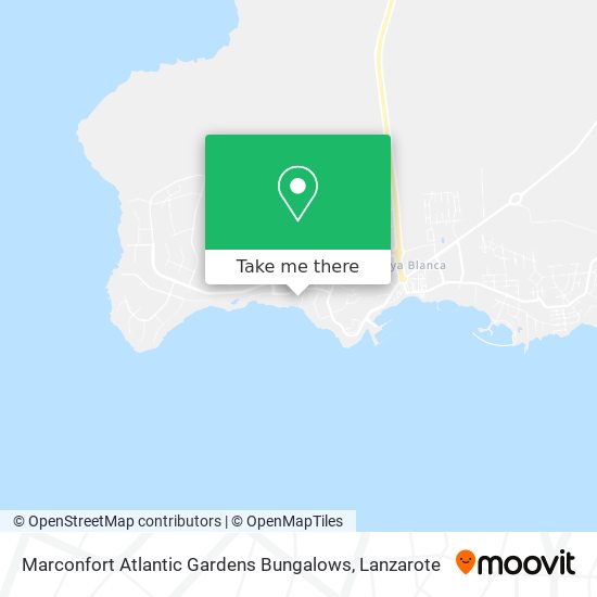 Marconfort Atlantic Gardens Bungalows map