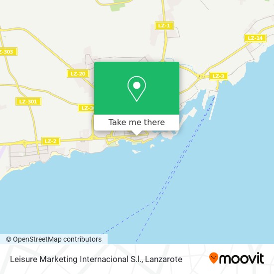 mapa Leisure Marketing Internacional S.l.