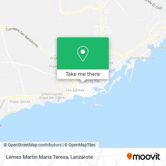 Lemes Martin Maria Teresa map
