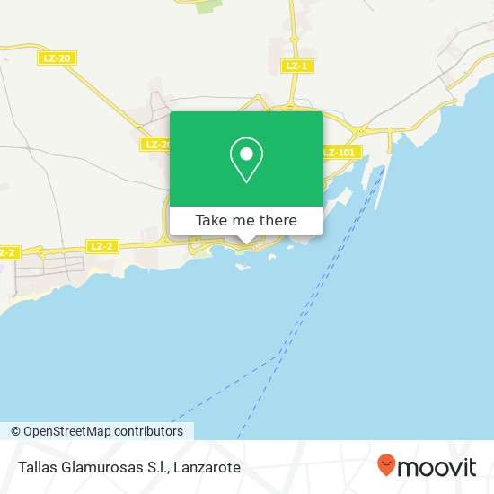 Tallas Glamurosas S.l. map