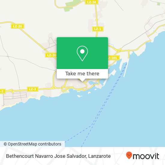 Bethencourt Navarro Jose Salvador map