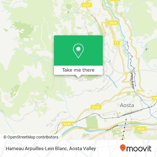Hameau Arpuilles-Lein Blanc map