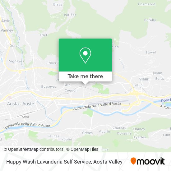 Happy Wash Lavanderia Self Service map