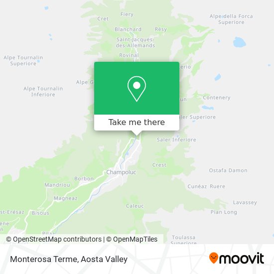 Monterosa Terme map