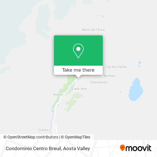 Condominio Centro Breuil map