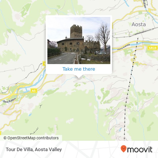 Tour De Villa map