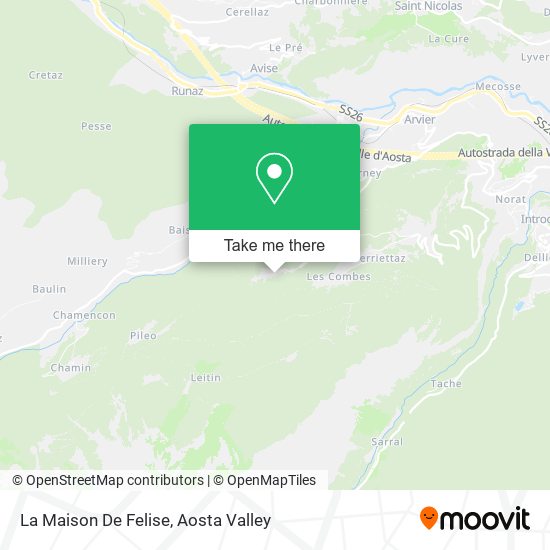 La Maison De Felise map