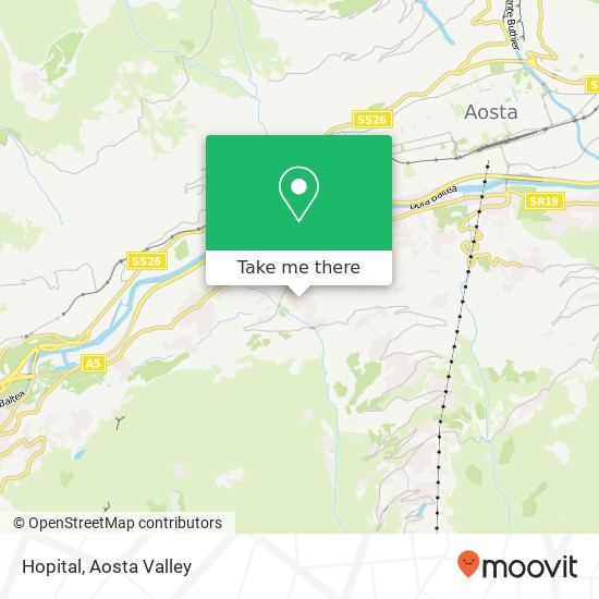 Hopital map